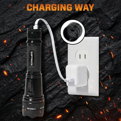 💥 2026 New Year Sale 75% OFF ️🔦 Voltaris 75M Stun Flashlight ⚡