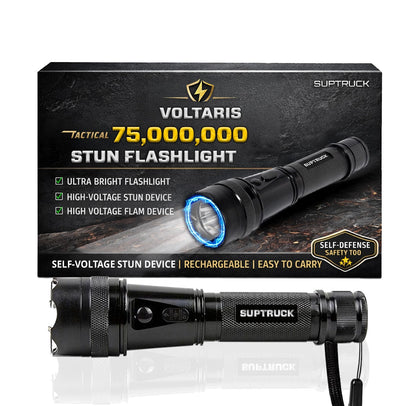 💥 2026 New Year Sale 75% OFF ️🔦 Voltaris 75M Stun Flashlight ⚡
