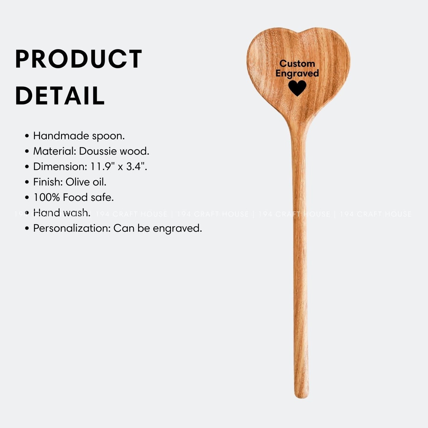 I Love You Dad Spoon